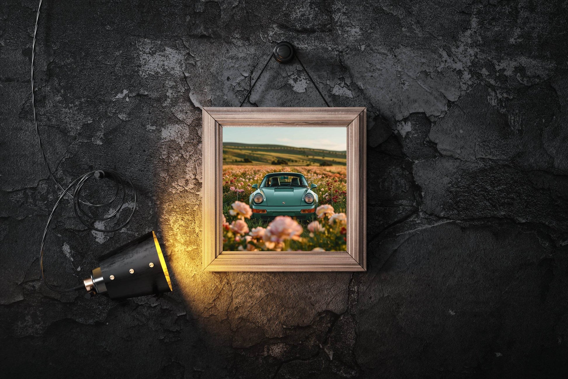 Porsche 964 Carrera RS Wall Art - beink online art store