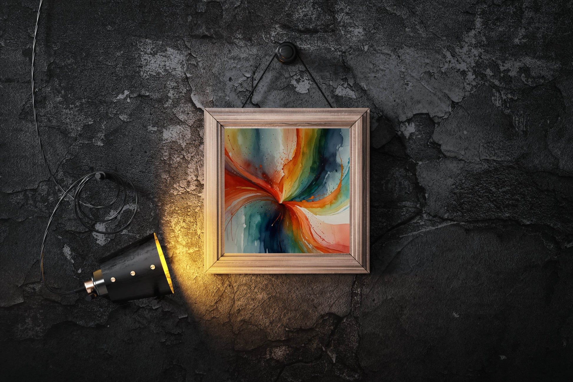 Oil Painting Color Abstract Wall Art - beink online art store