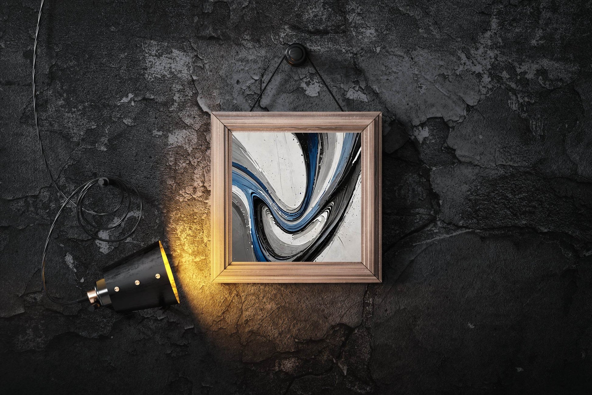 Dirt Road Painting Abstract Wall Art - beink online art store