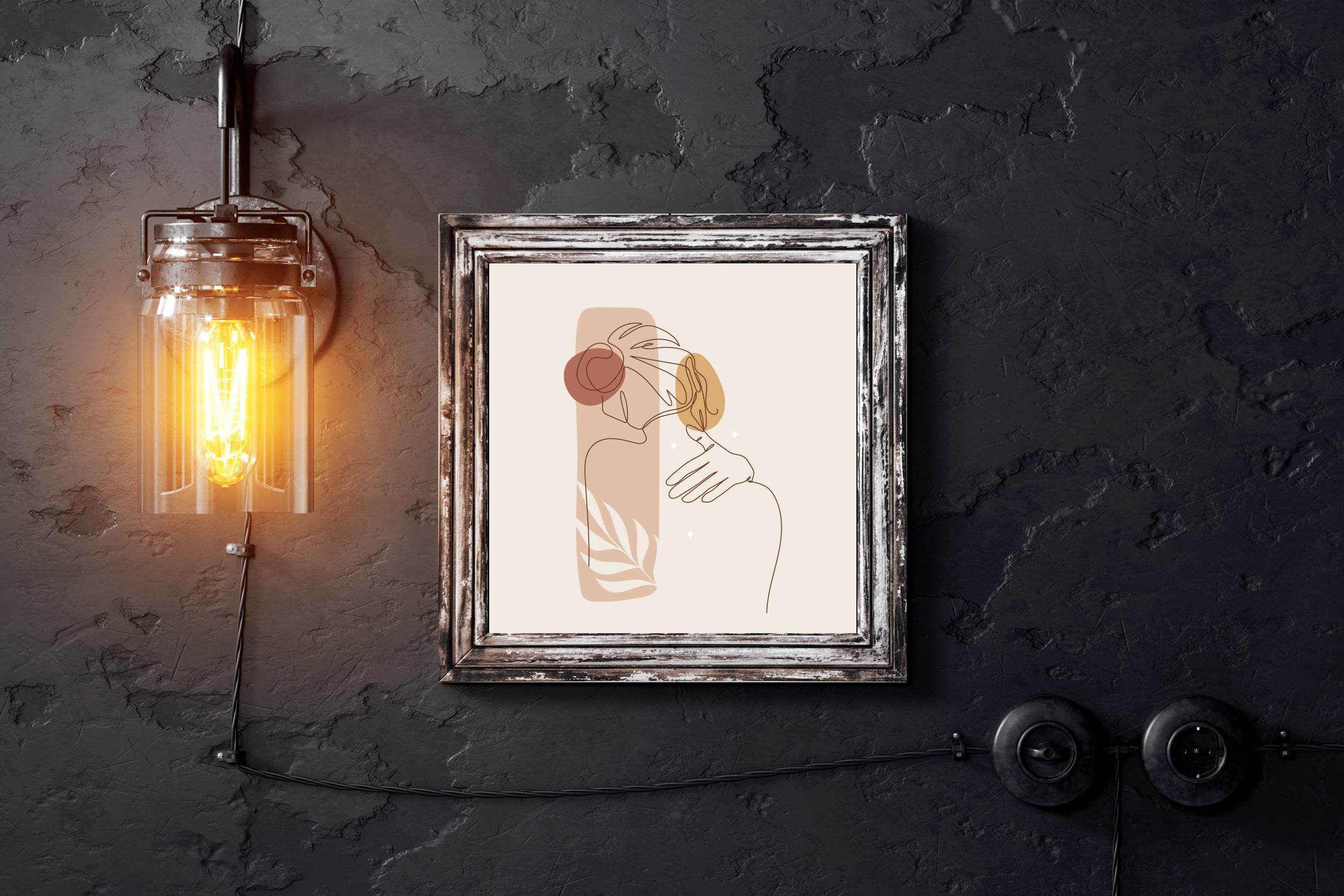 Beautiful Female Body Wall Art - beink online art store
