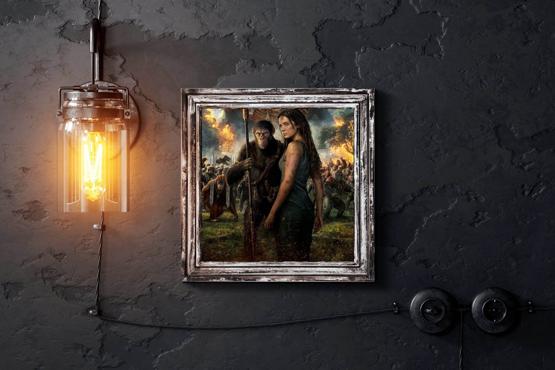Kingdom of the Planet of the Apes Wall Art - beink online art store