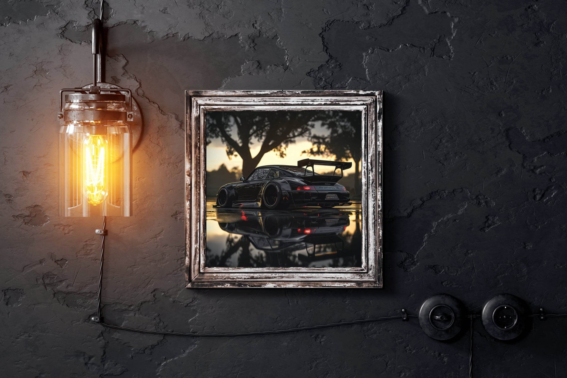 Porsche Personalized Wall Art - beink online art store