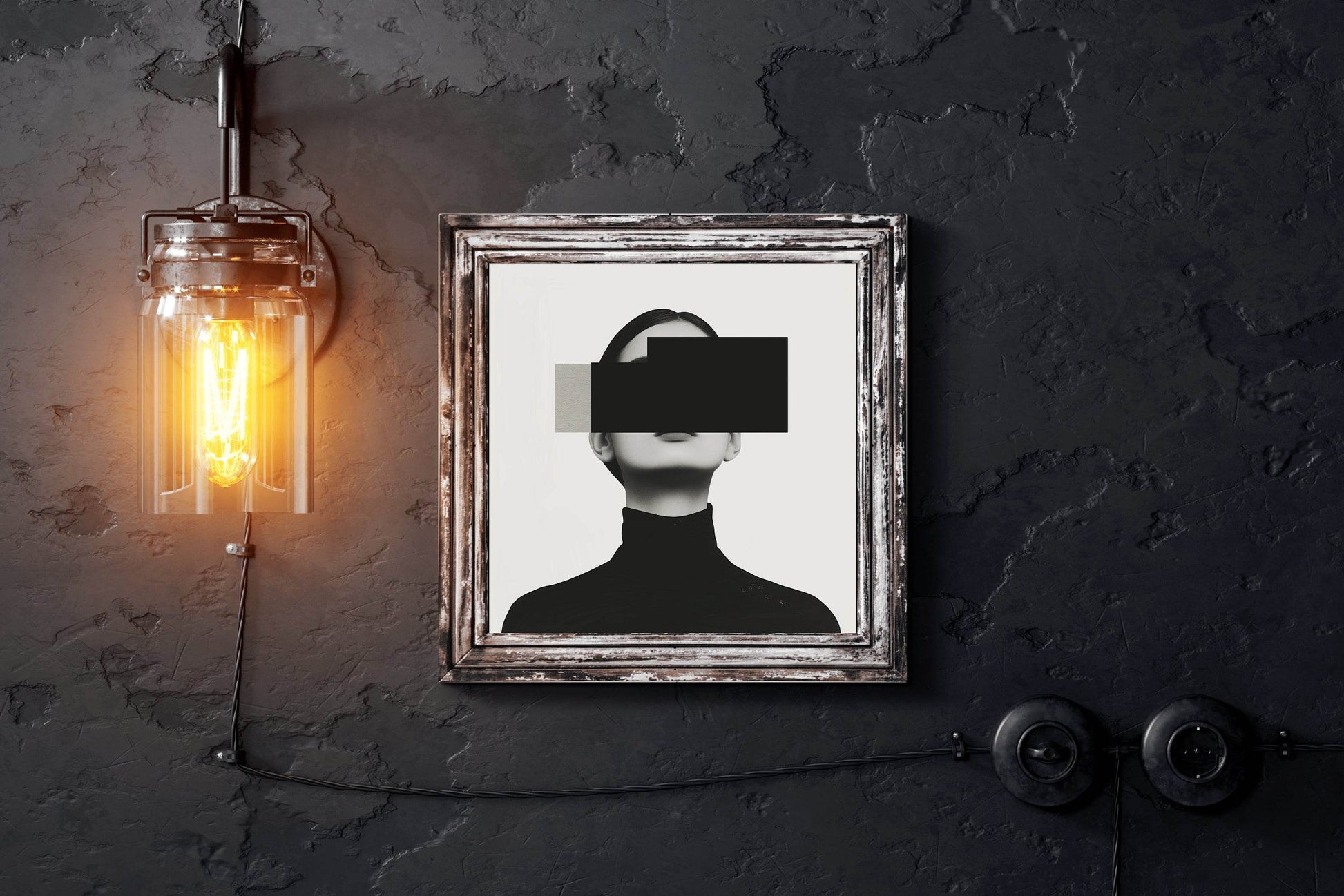Hidden Identity Modern Wall Art - beink online art store