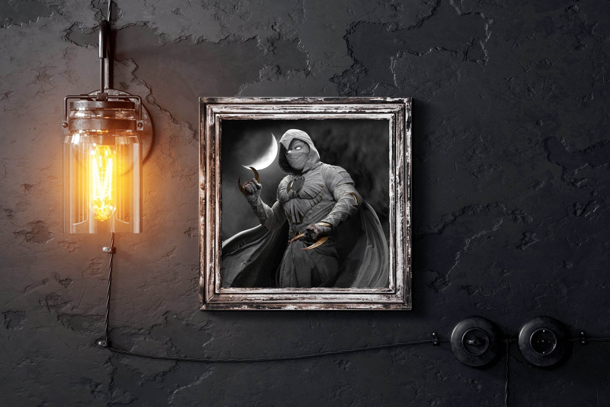 Moon Knight Wall Art - beink online art store