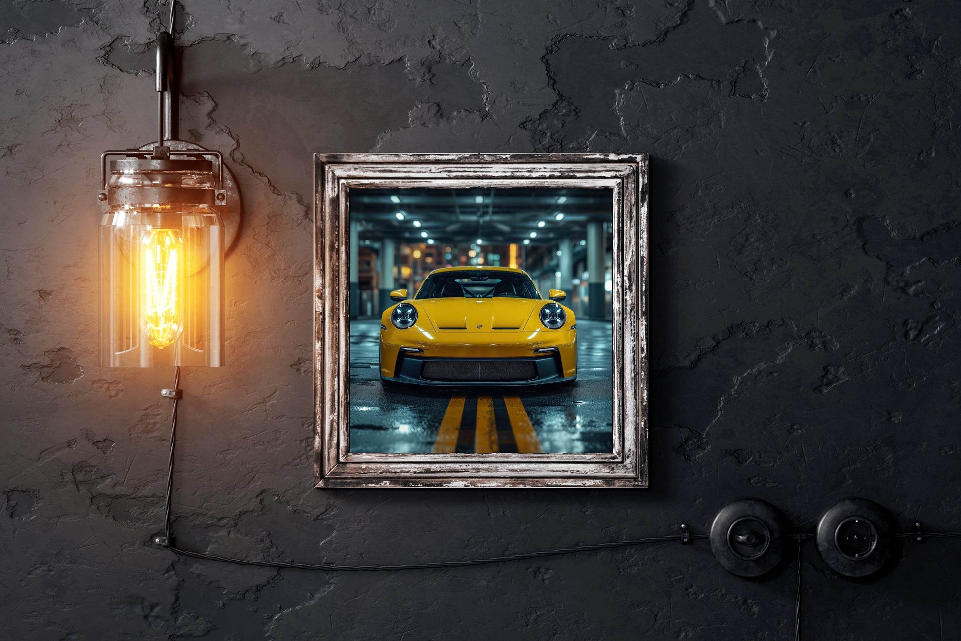Porsche 992 GT3 Coupe Wall Art - beink online art store