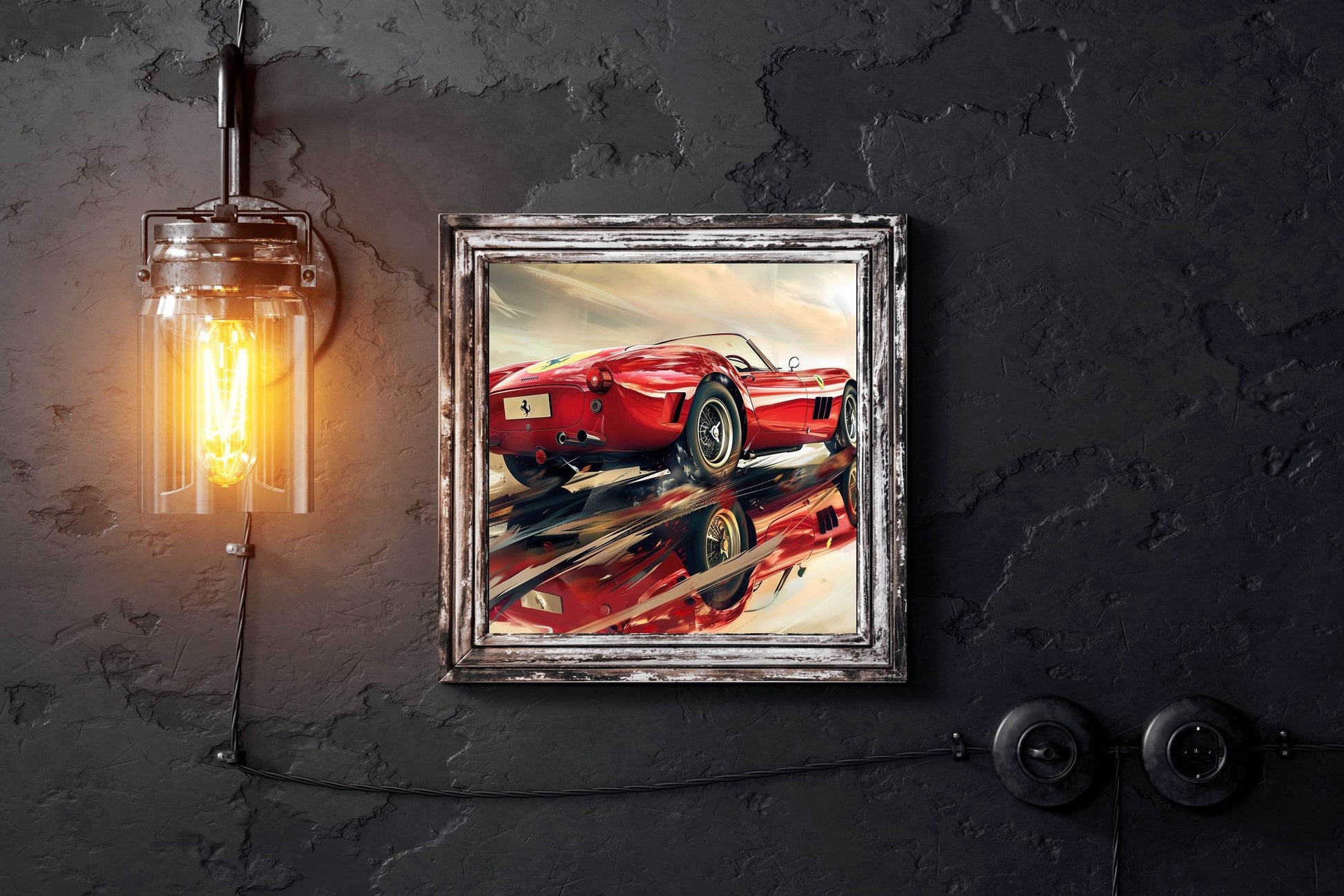 Ferrari Janzel Medina Sport Wall Art - beink online art store