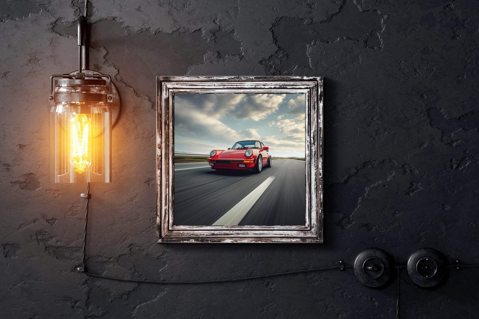 Porsche 1989 Carrera Wall Art - beink online art store