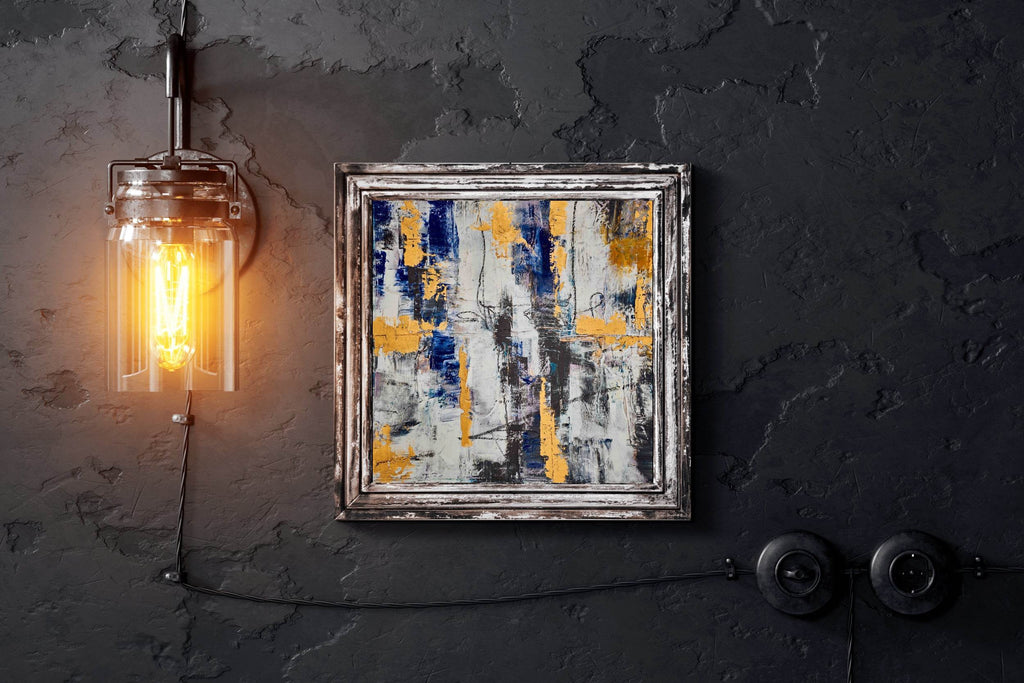 Brush Stroke Patch Abstract Wall Art - beink online art store