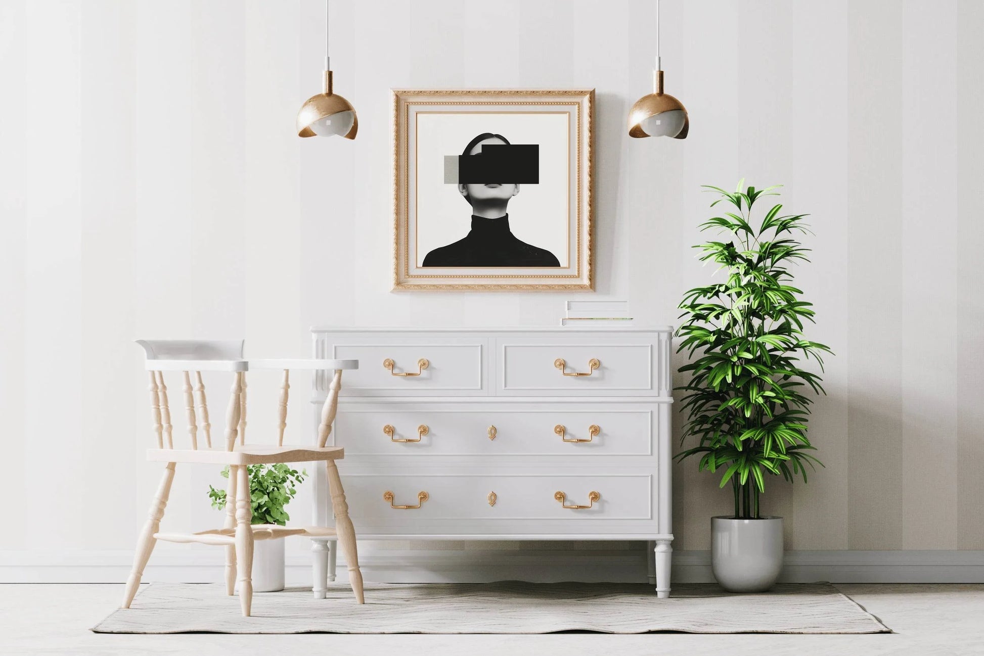 Hidden Identity Modern Wall Art - beink online art store