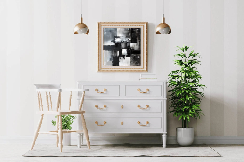Monochrome Reflections Modren Wall Art - beink online art store