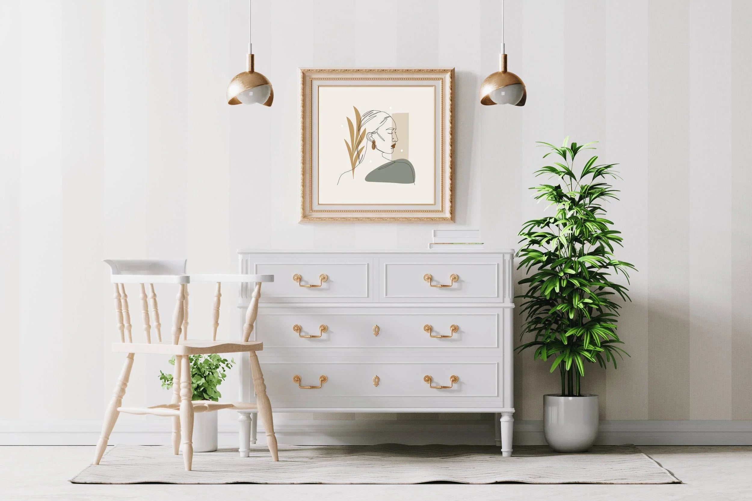 Flower Princess Wall Art - beink online art store