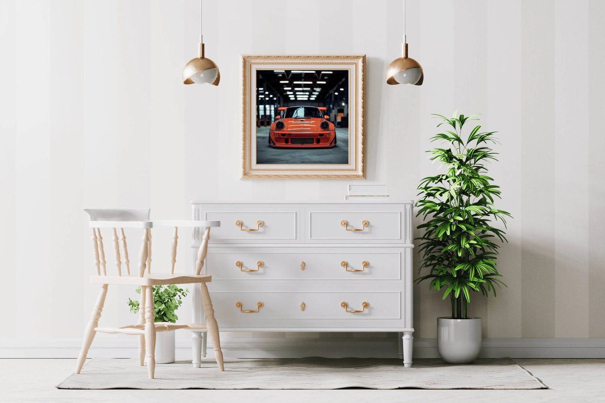 Porsche 911 C2 RWB Wall Art - beink online art store