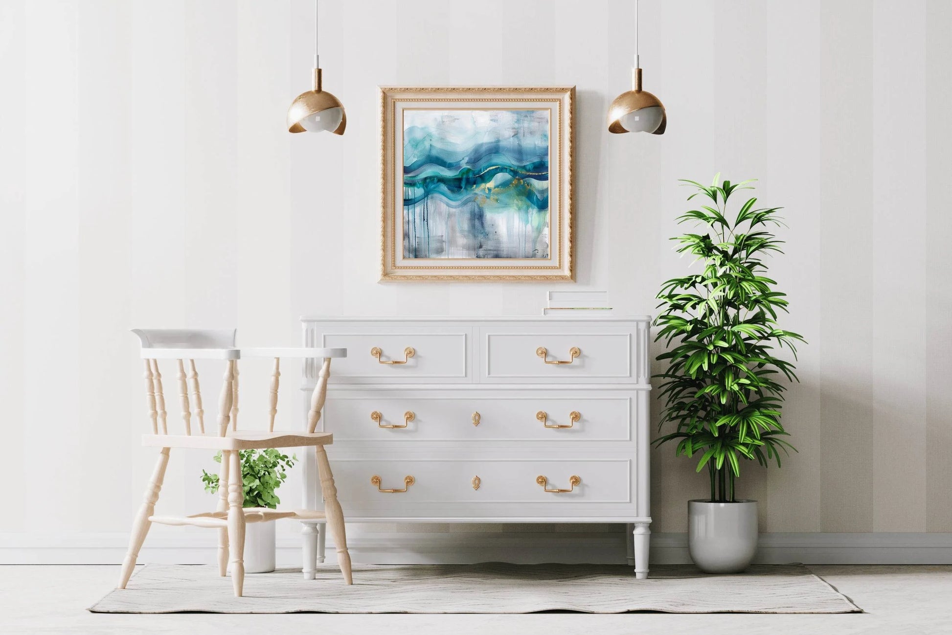 Water Paint Abstract Wall Art - beink online art store