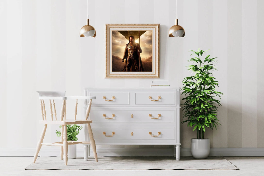 Kalki 2898 AD with spaceship Wall Art - beink online art store
