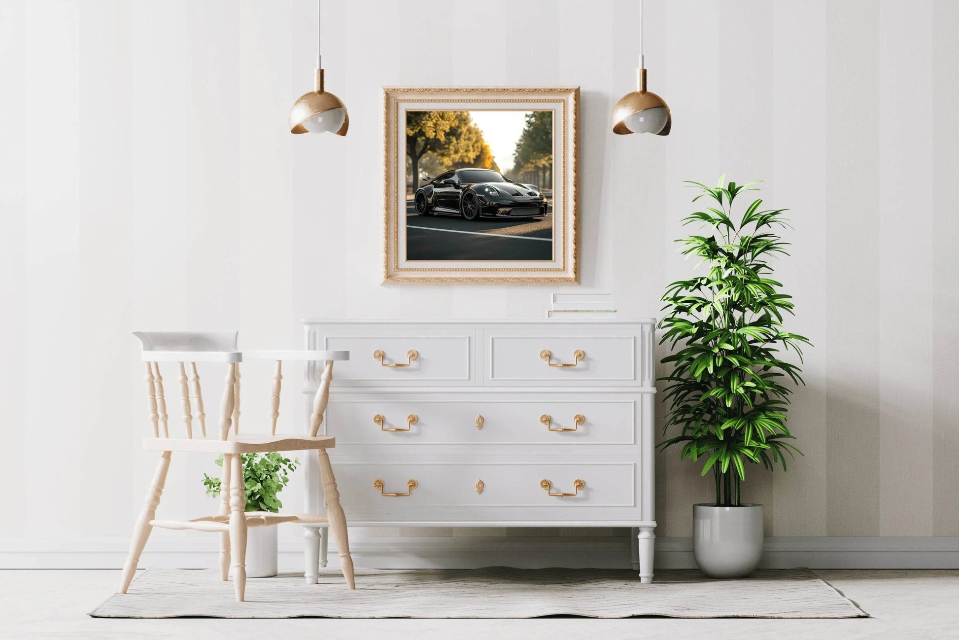 Porsche911 Coupe Wall Art - beink online art store