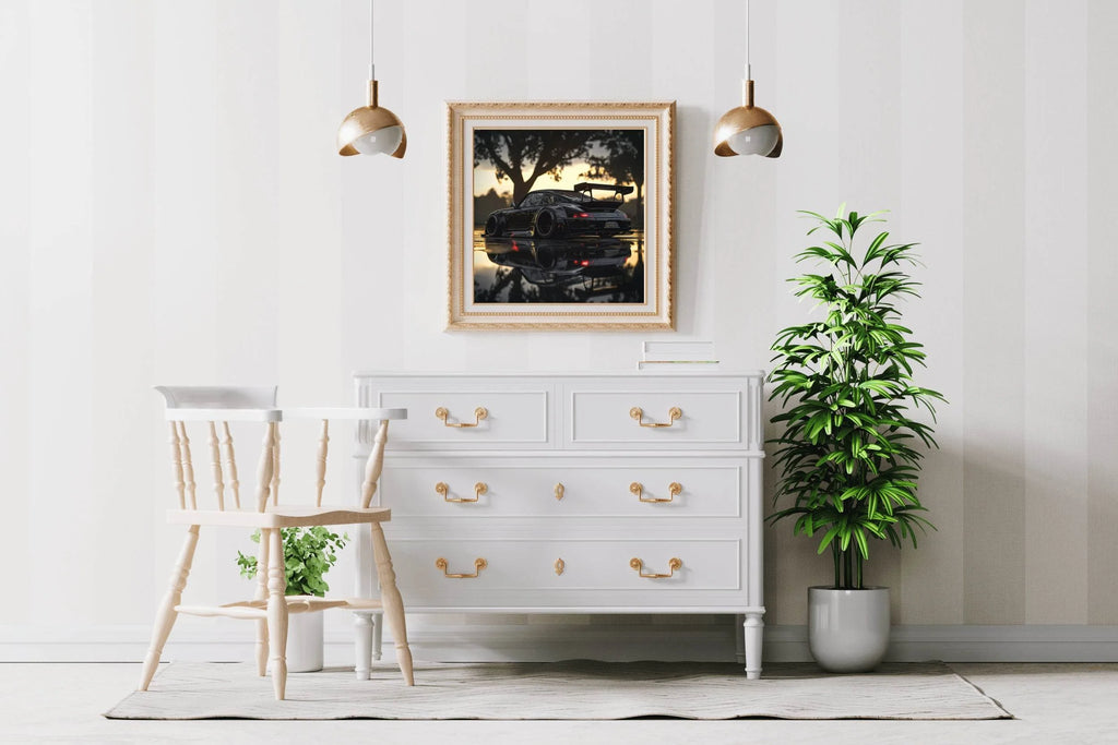 Porsche Personalized Wall Art - beink online art store
