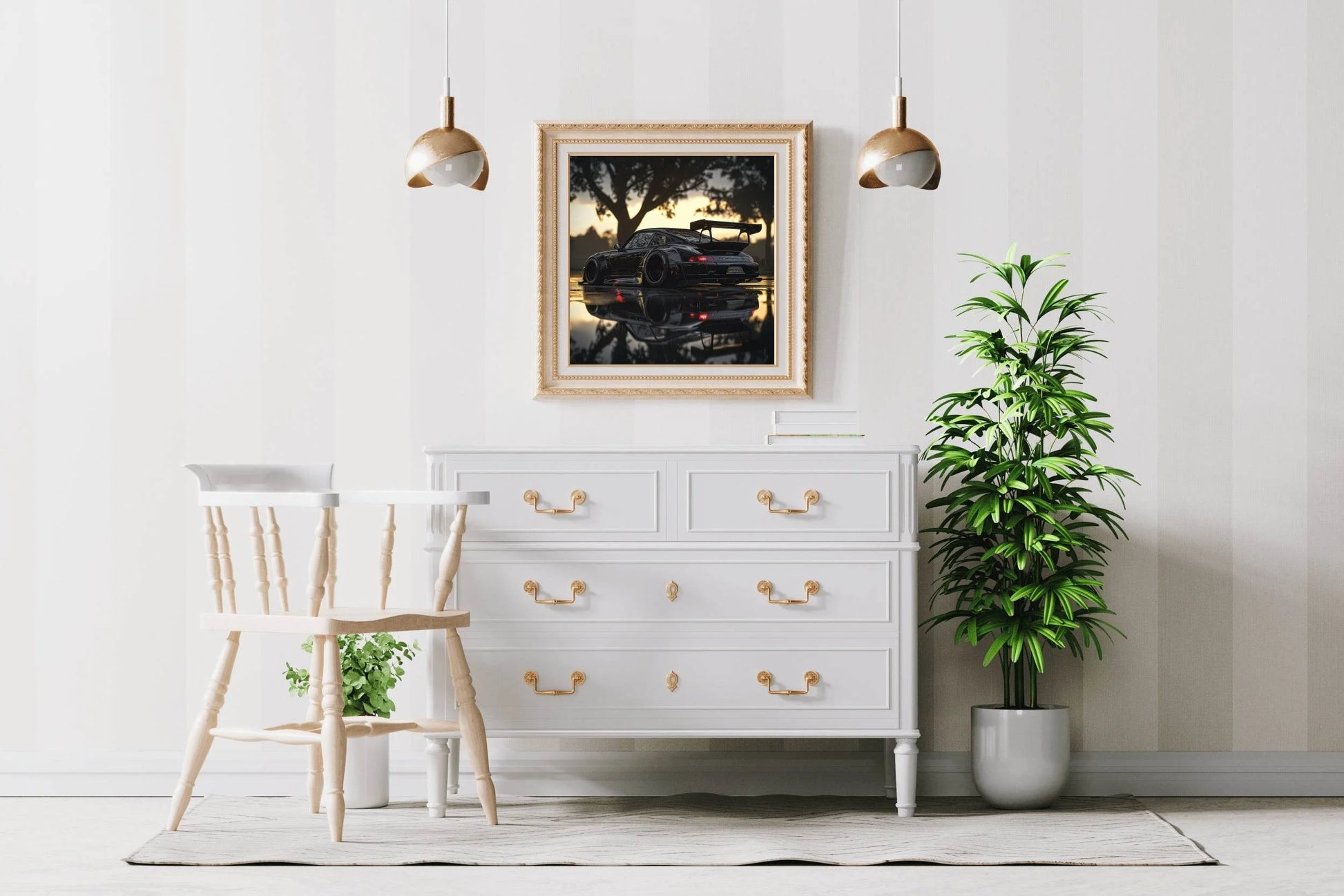 Porsche Personalized Wall Art - beink online art store