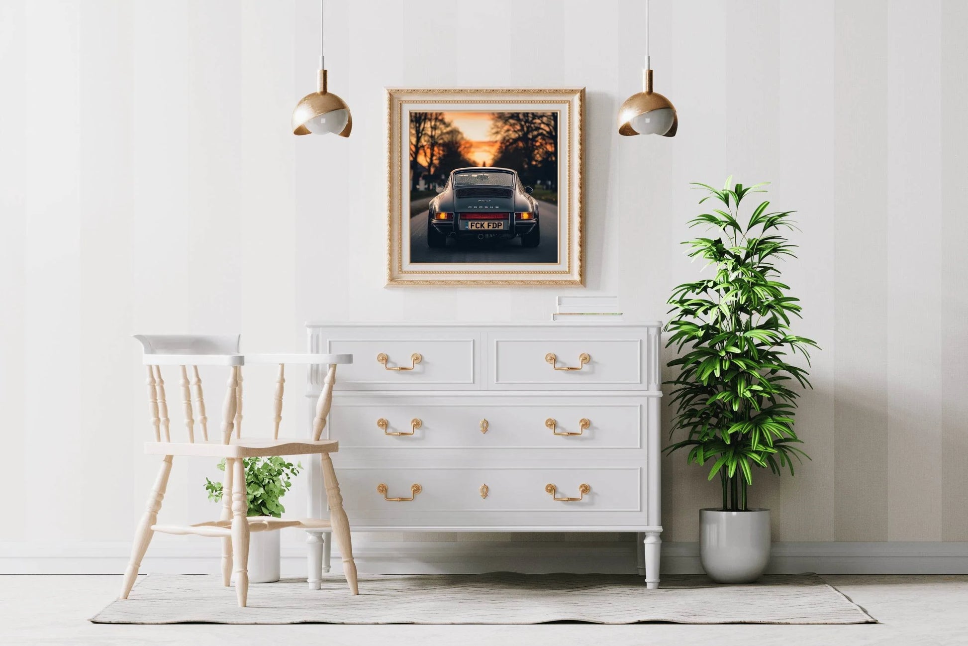 Porsche 911 JB Classic Wall Art - beink online art store
