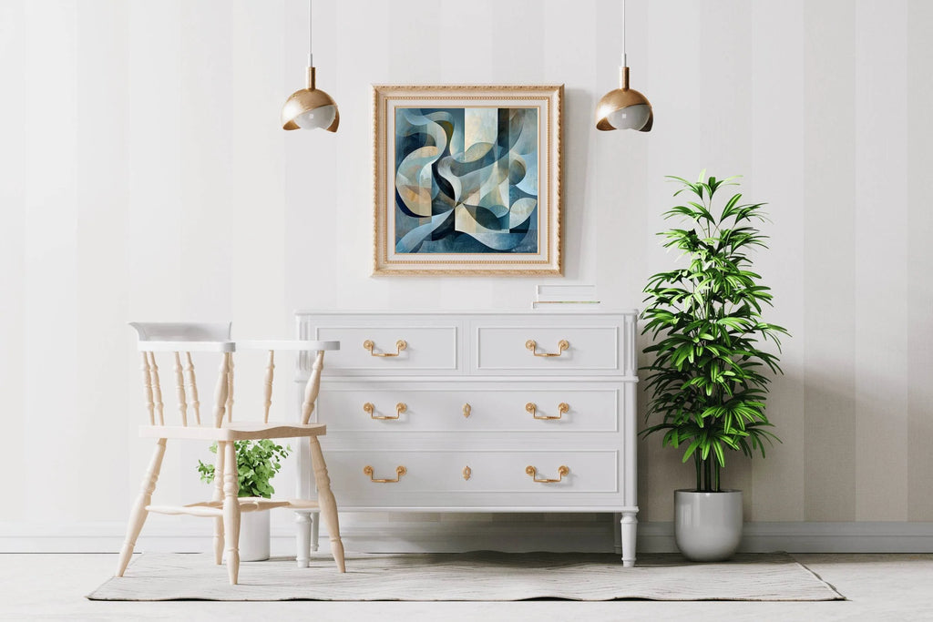 Wall Geometric Shape Abstract Wall Art - beink online art store