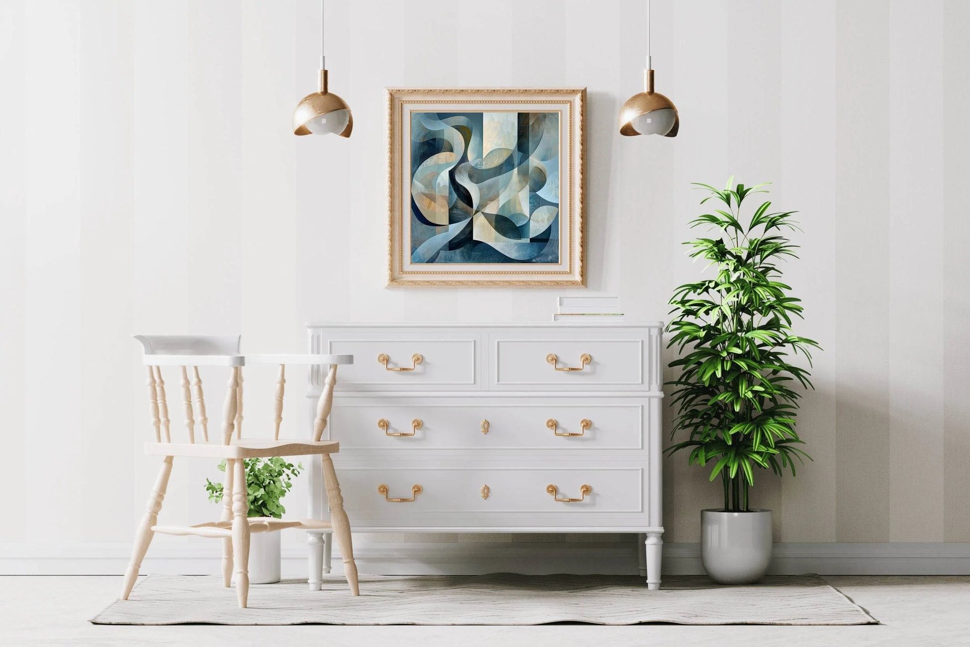 Wall Geometric Shape Abstract Wall Art - beink online art store