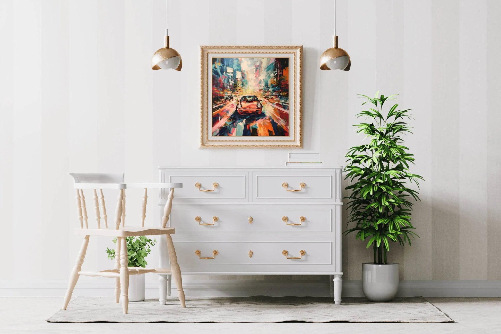 Porsche 911 Turbo Sport Wall Art - beink online art store