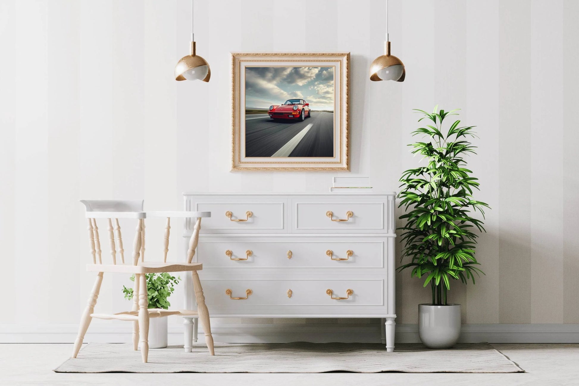 Porsche 1989 Carrera Wall Art - beink online art store