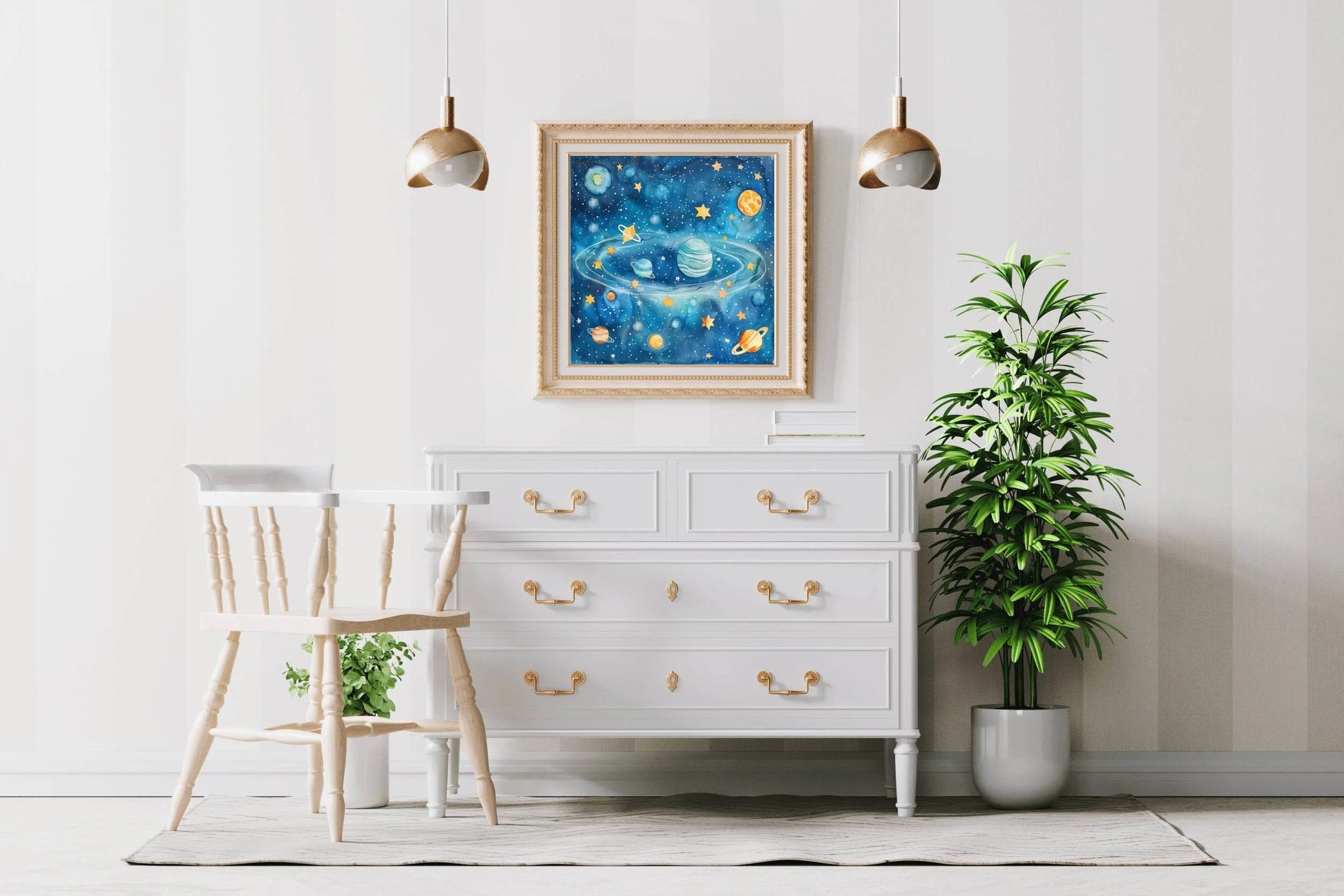 Kids Solar System Exploring the Night Sky - beink online art store