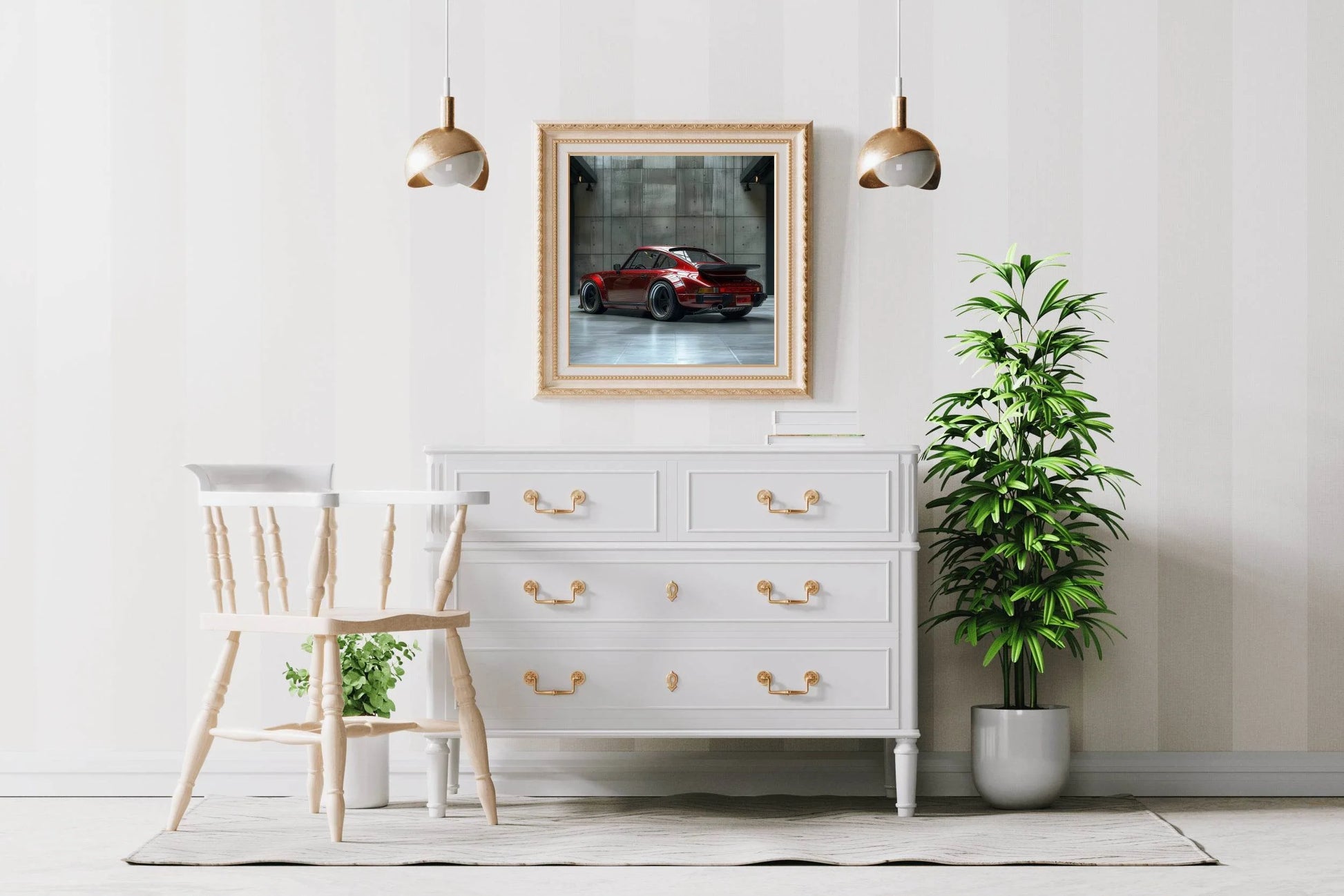 Back Porsche 911 Sport Wall Art - beink online art store