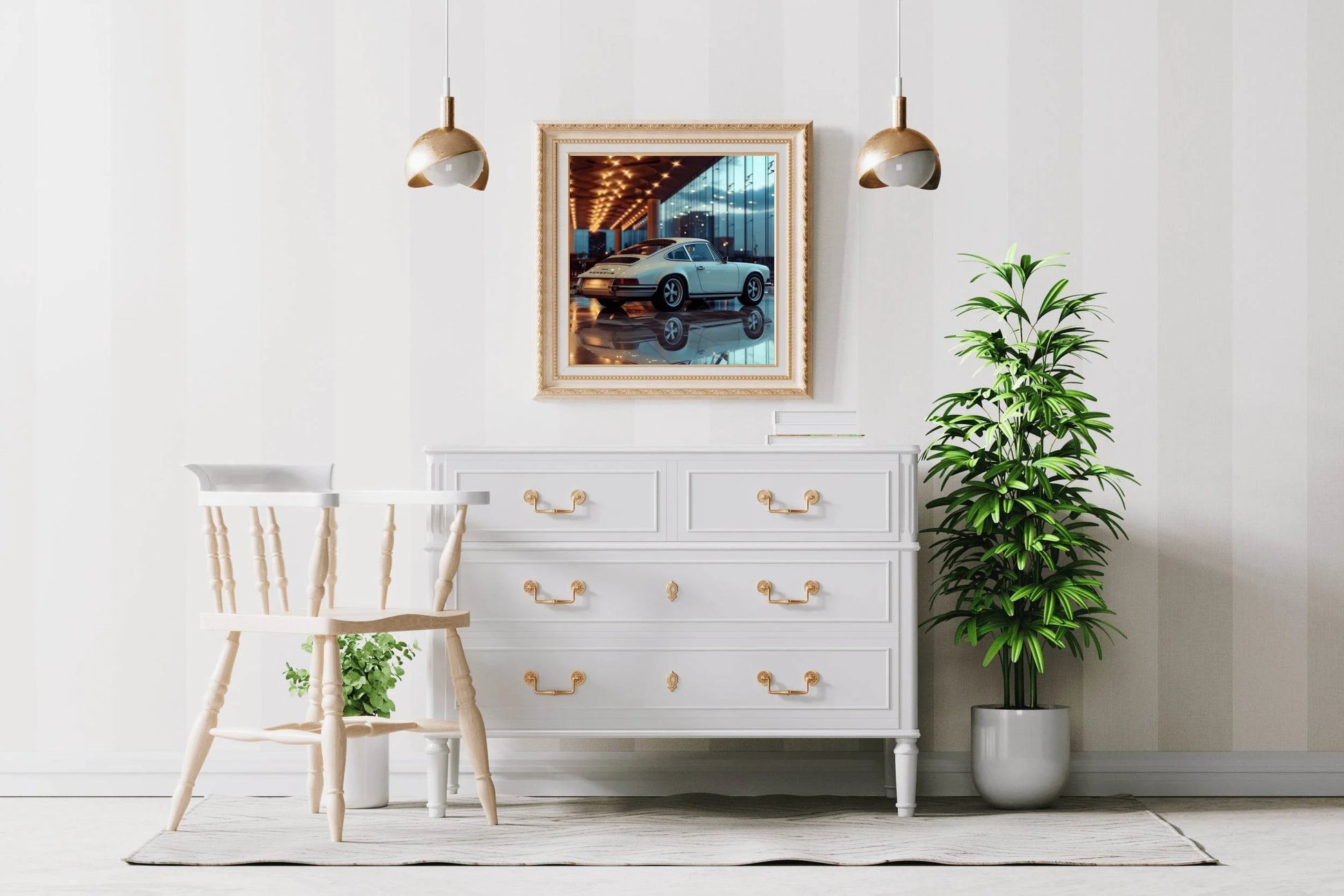 Porsche 911 E Wall Art - beink online art store