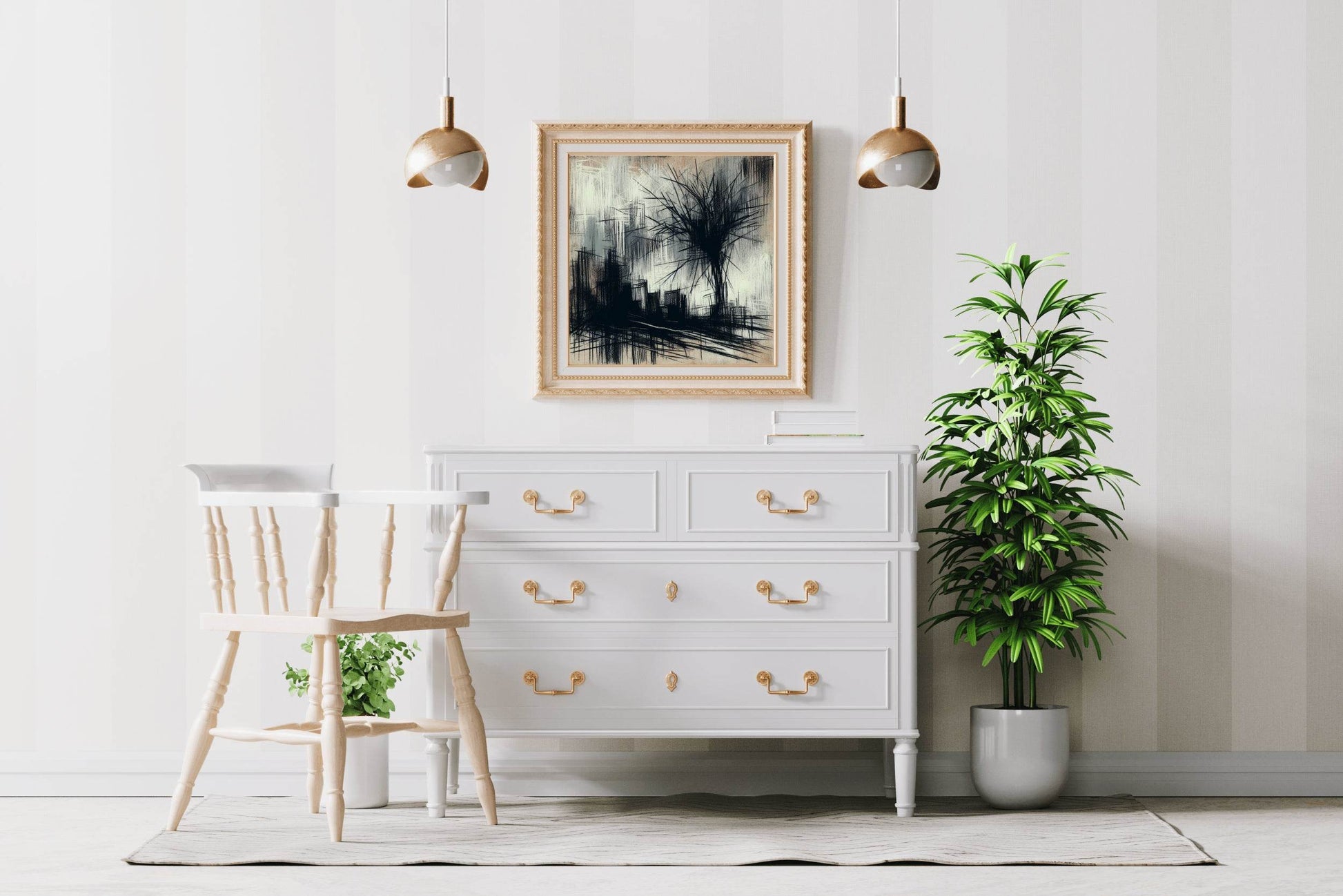 Creative Road Side Visualization Abstract Wall Art - beink online art store