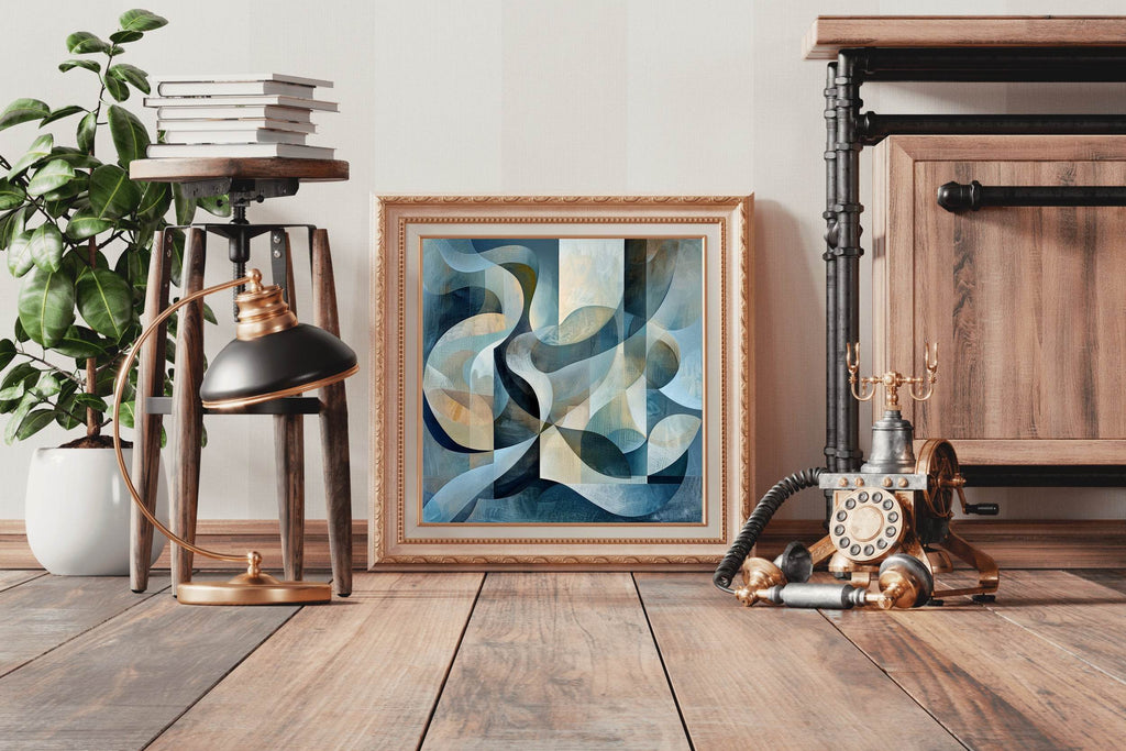 Wall Geometric Shape Abstract Wall Art - beink online art store