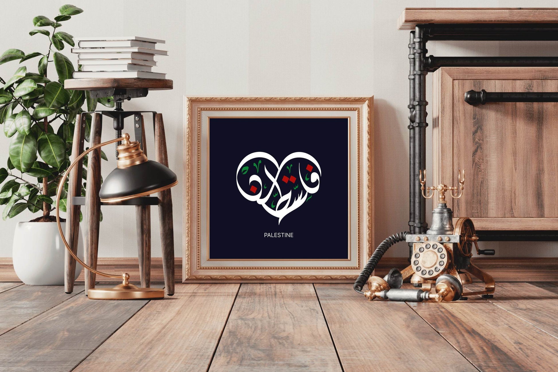 Calligraphy of The Palestine Wall Art - beink online art store