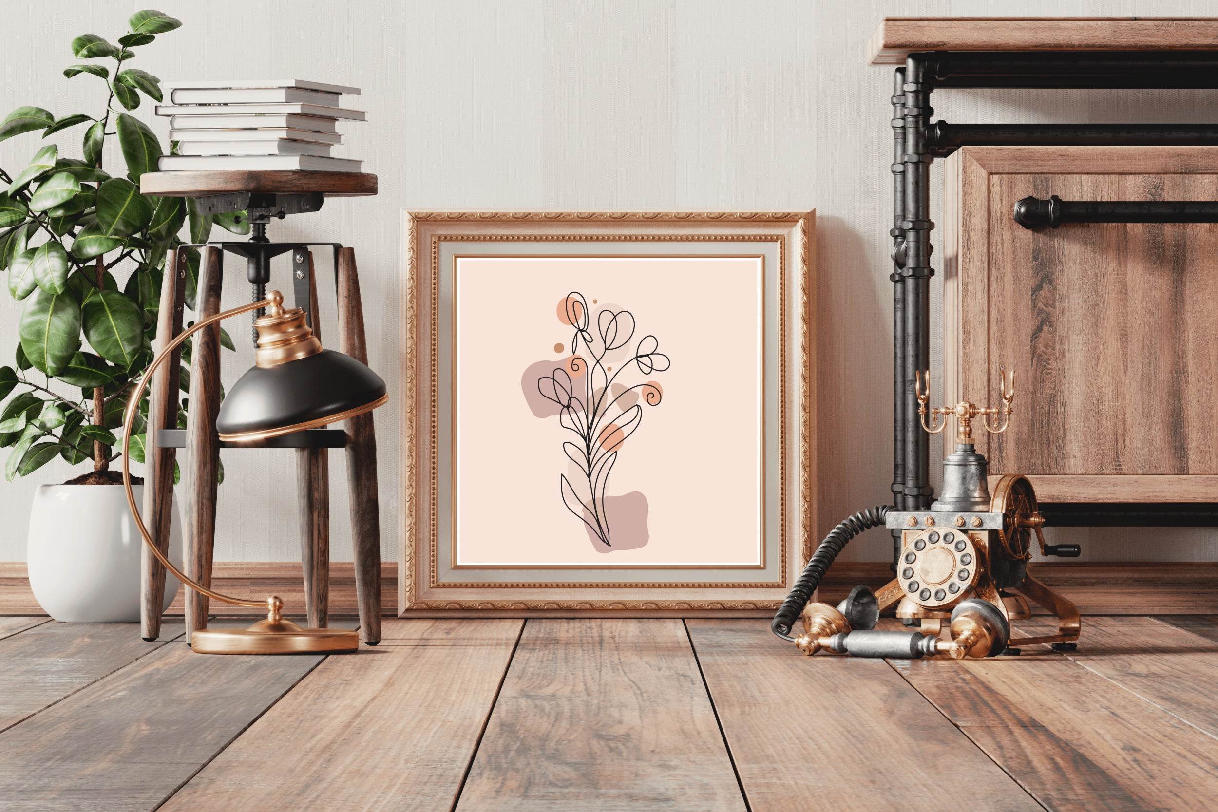 Spring Decorative Flower Wall Art - beink online art store