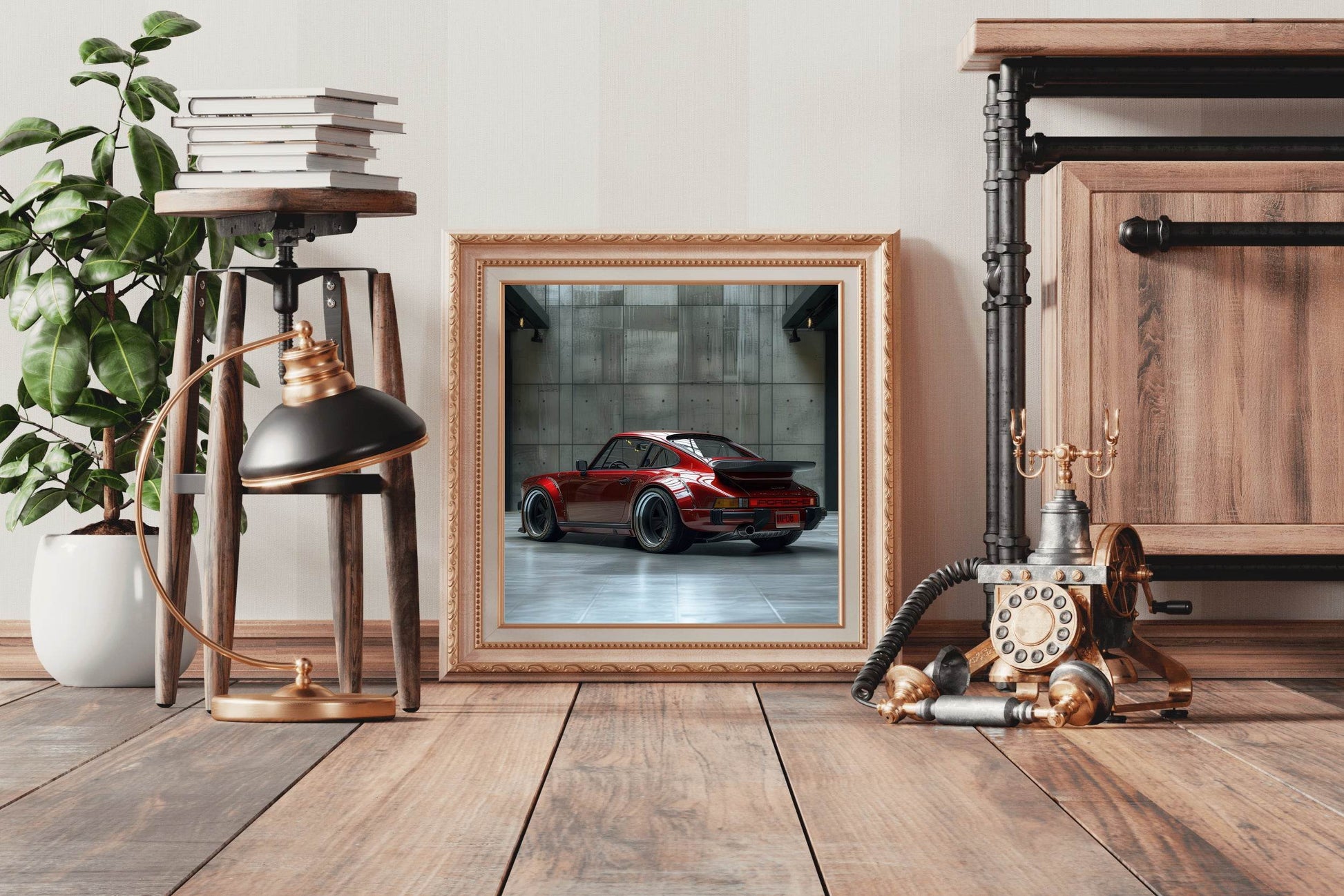Back Porsche 911 Sport Wall Art - beink online art store