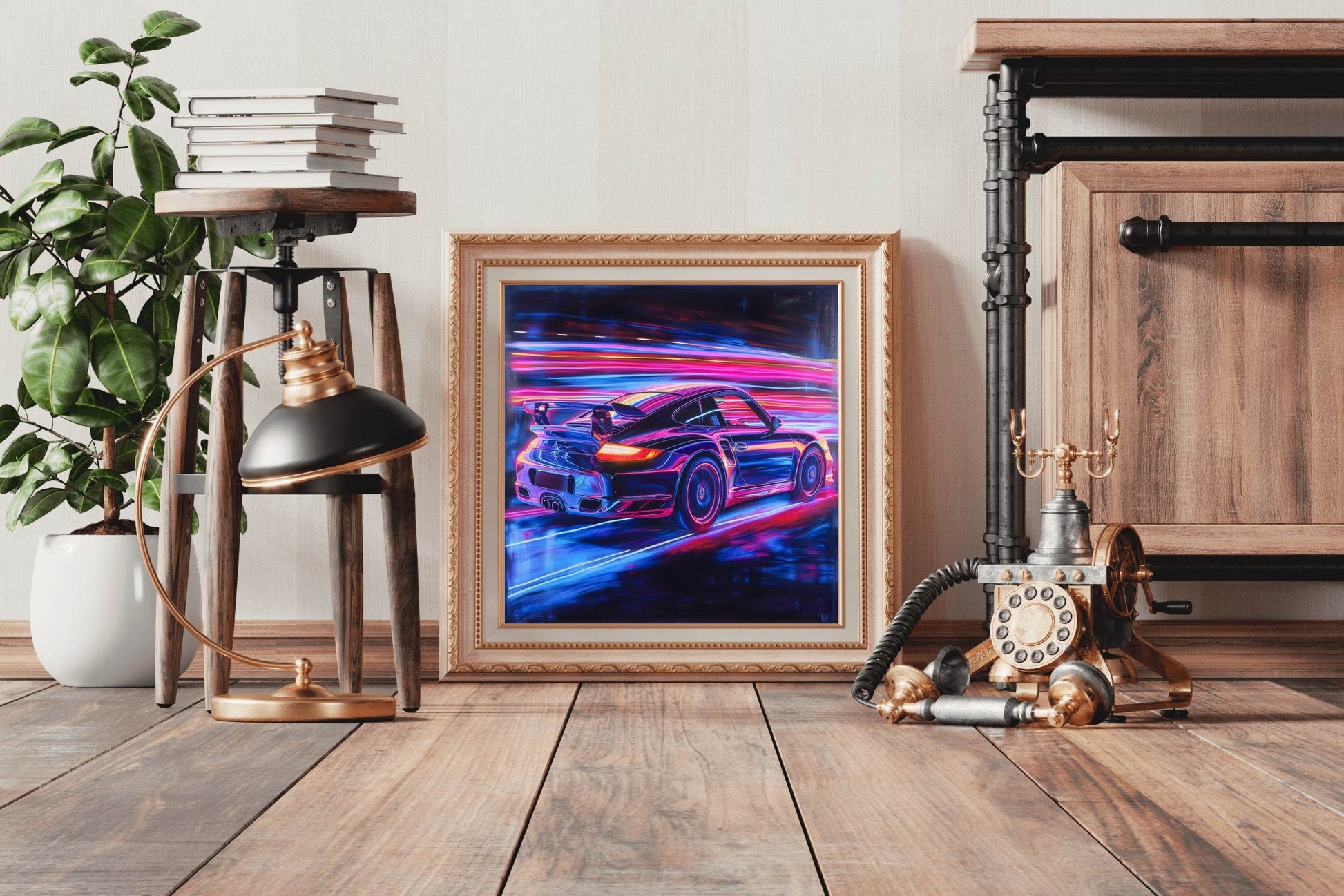 Porsche 911 GT3 RS Wall Art - beink online art store