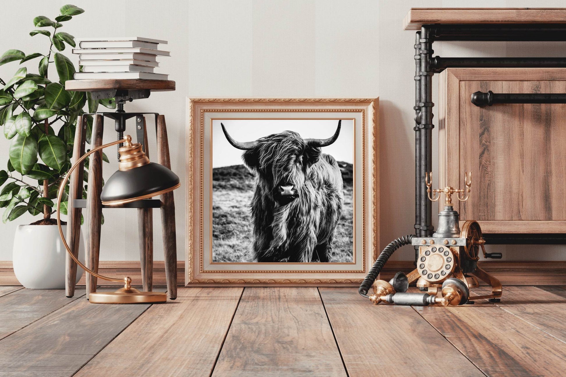 Highland Cattle Wall Art - beink online art store