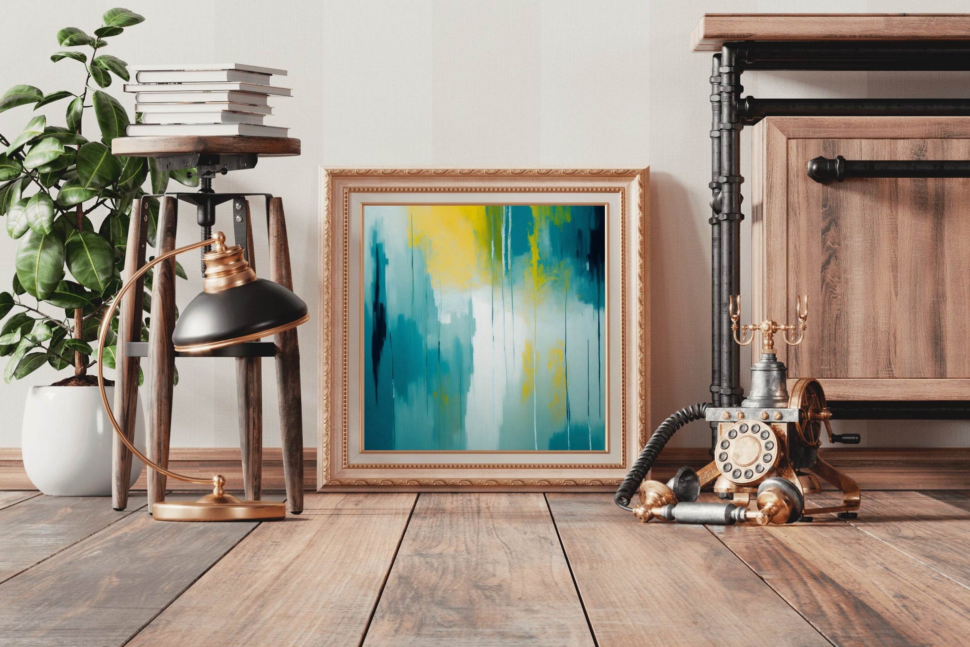 Colorful Textural Background Abstract Wall Art - beink online art store