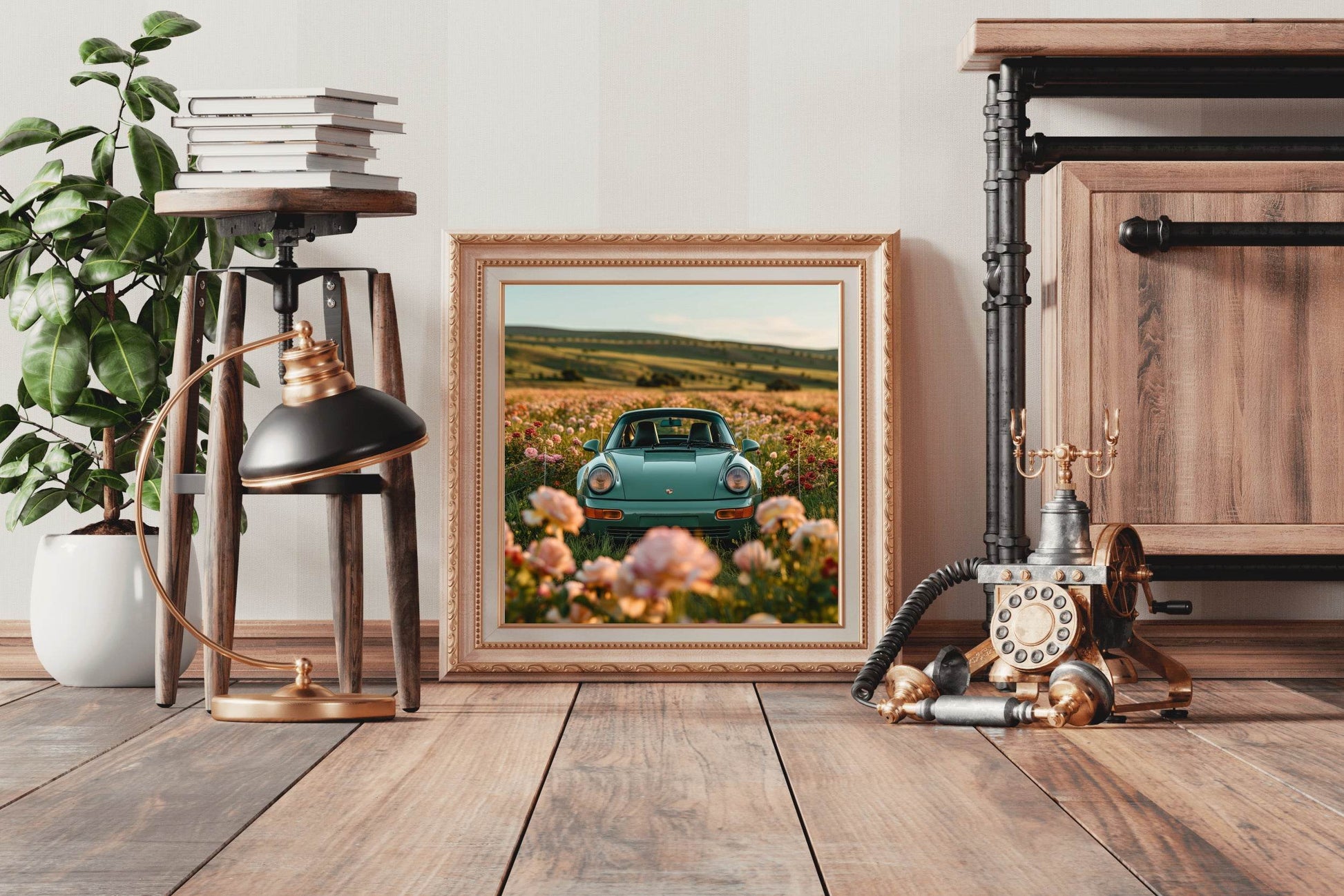 Porsche 964 Carrera RS Wall Art - beink online art store
