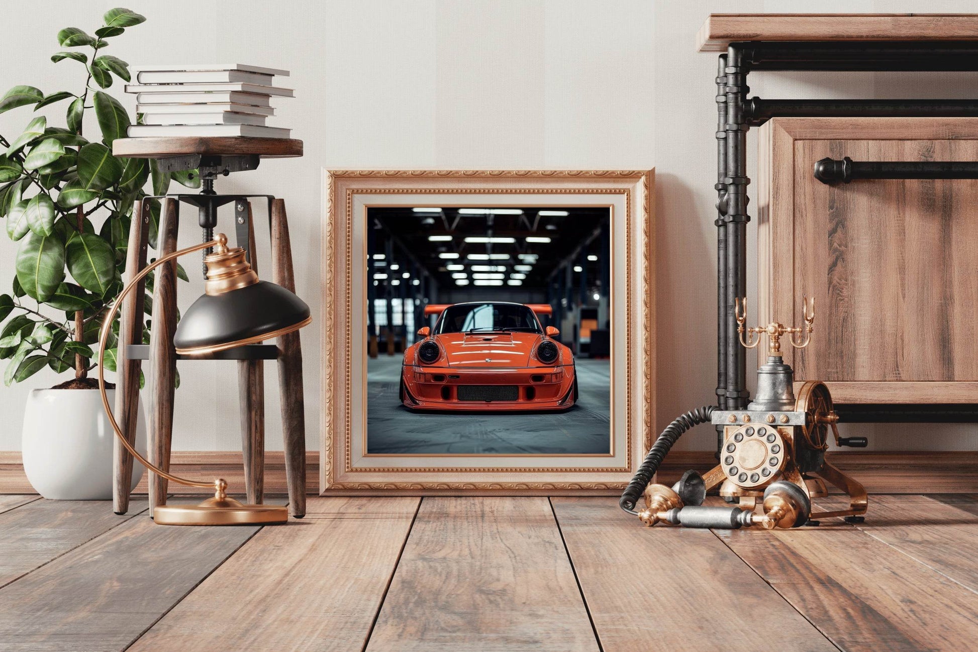 Porsche 911 C2 RWB Wall Art - beink online art store