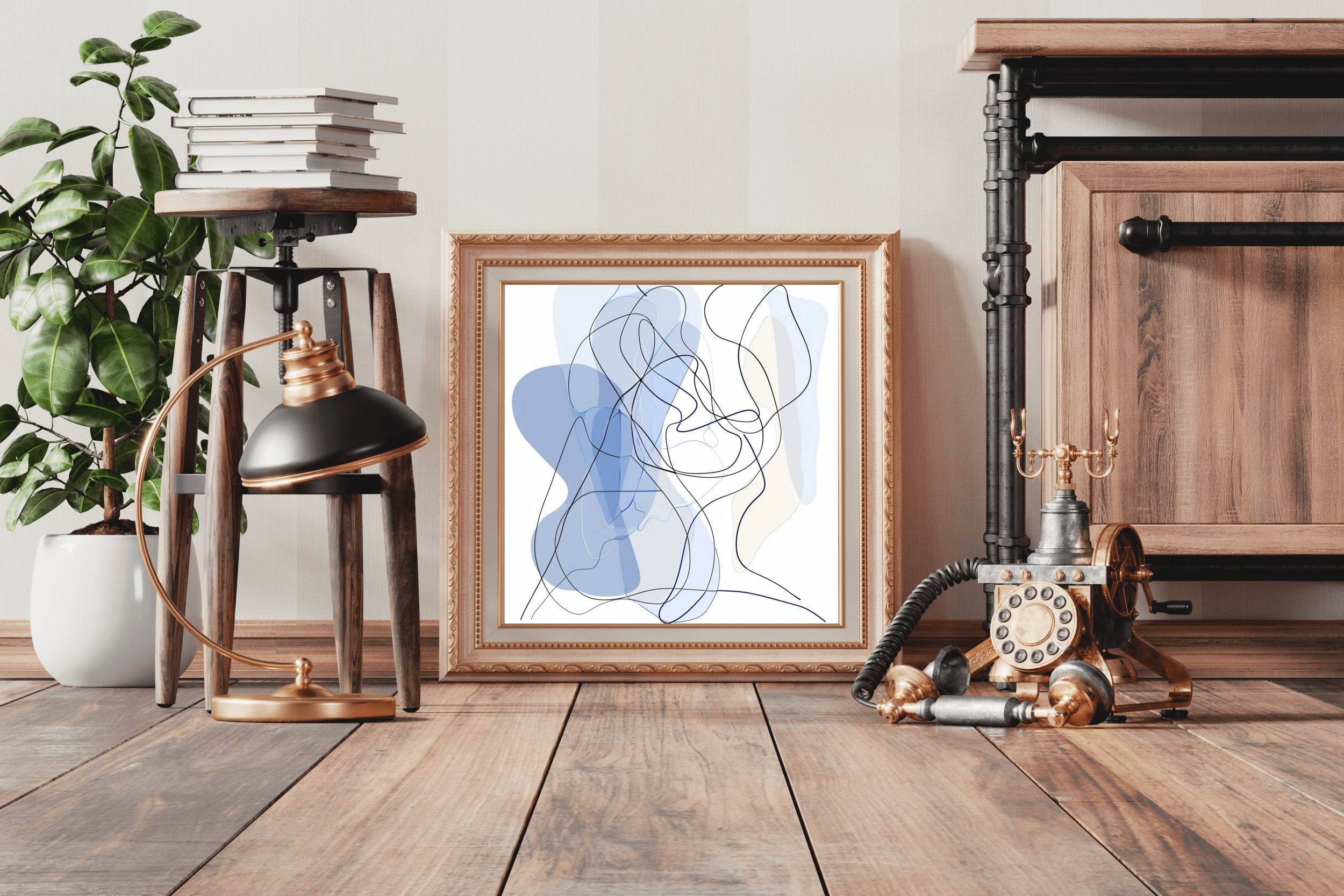 Minimalist Drawing Line Art - beink online art store
