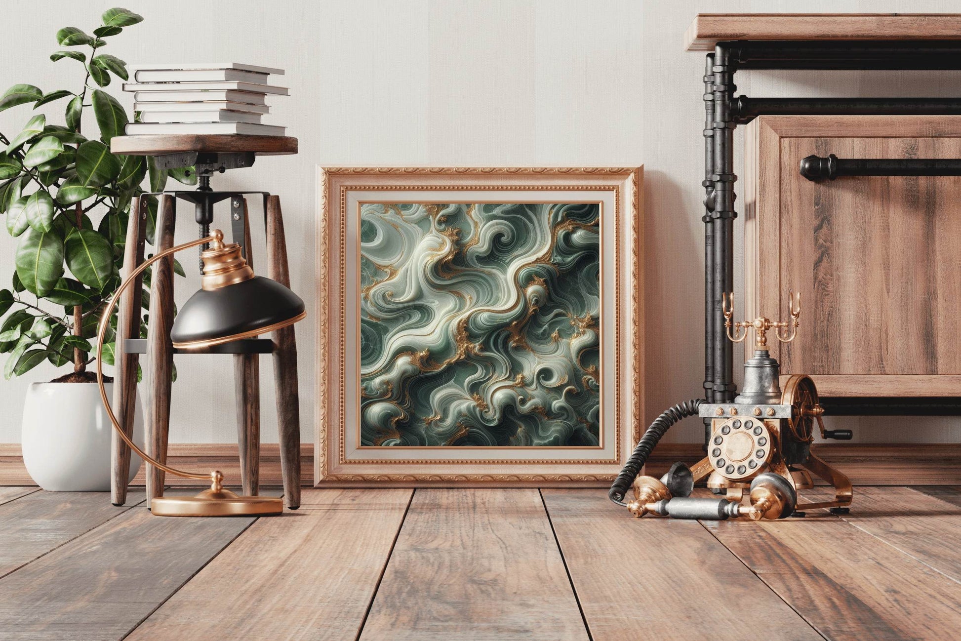 Ocean Waves Series Abstract Wall Art - beink online art store
