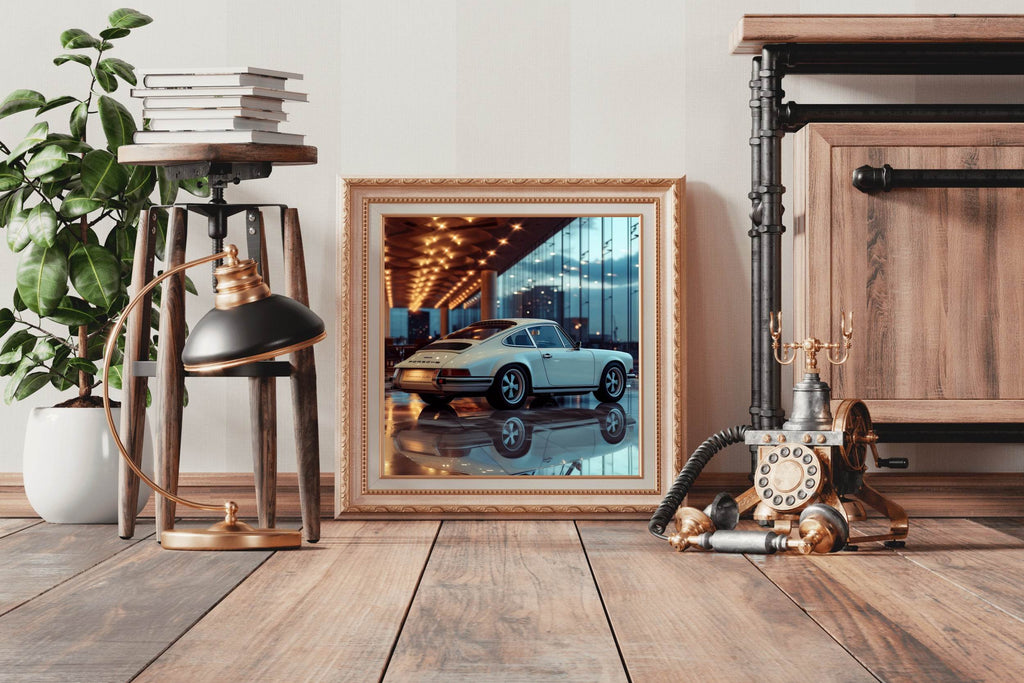 Porsche 911 E Wall Art - beink online art store