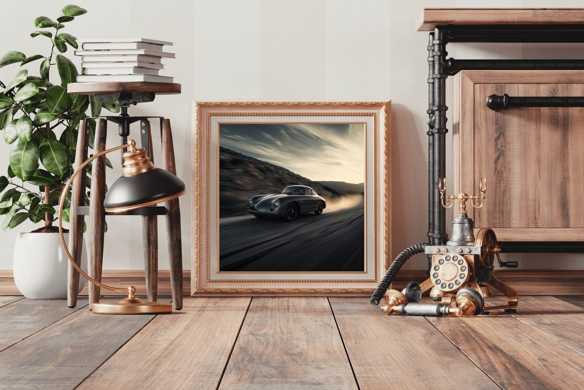 Porsche 356 Carrera Classic Wall Art - beink online art store