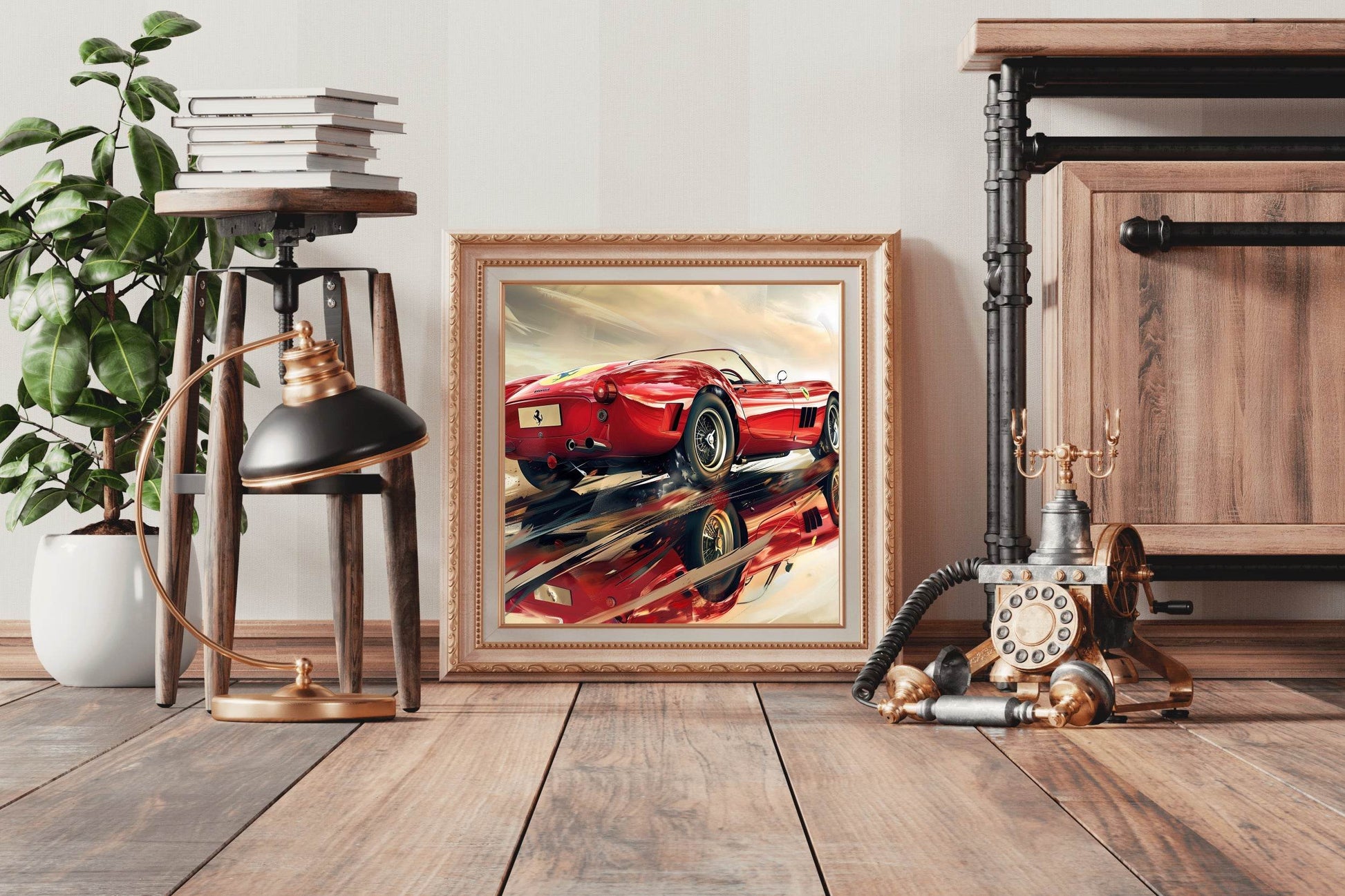 Ferrari Janzel Medina Sport Wall Art - beink online art store