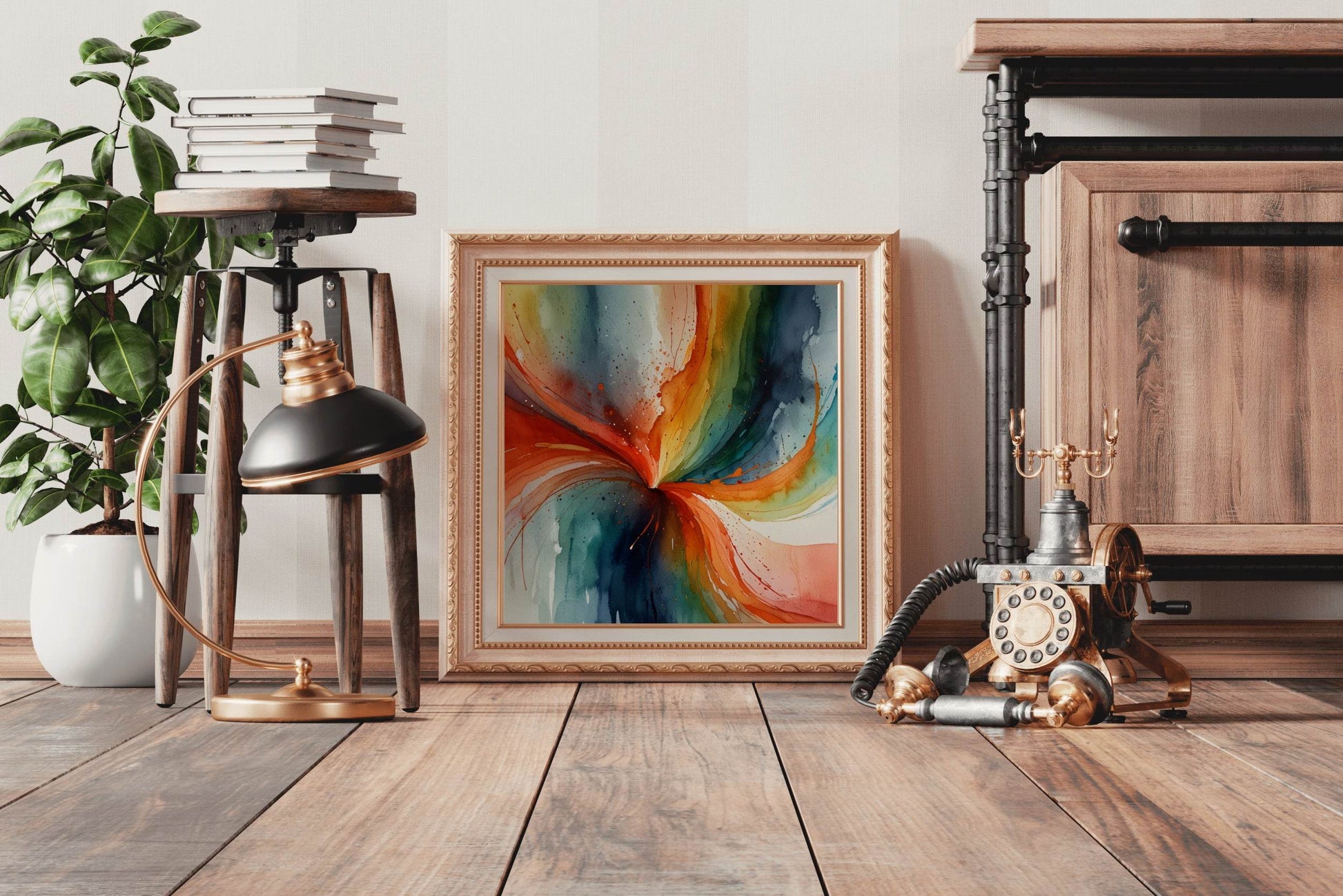 Oil Painting Color Abstract Wall Art - beink online art store