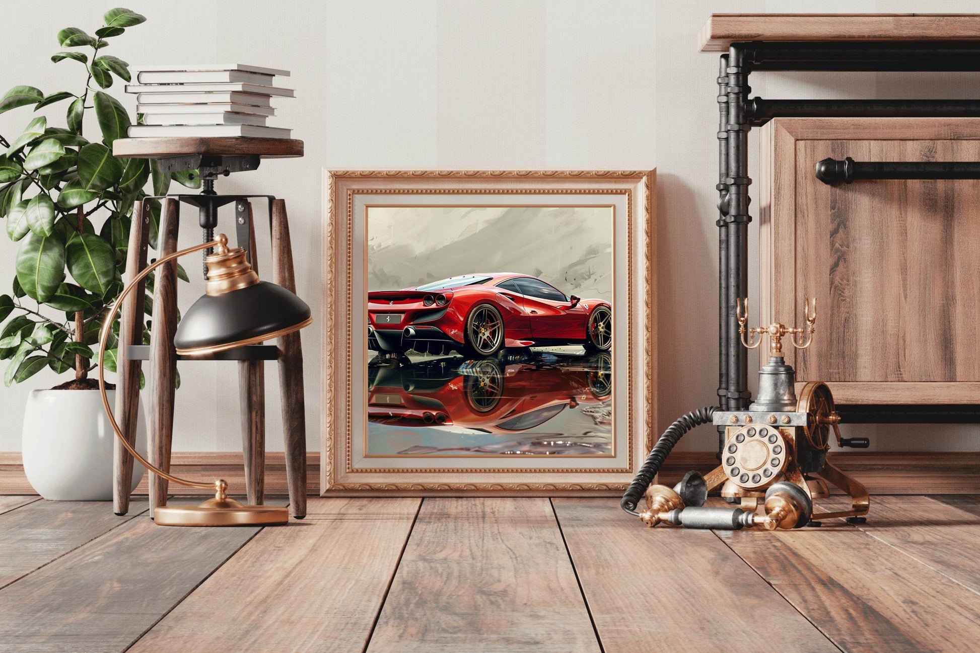 Ferrari Medina Wall Art - beink online art store