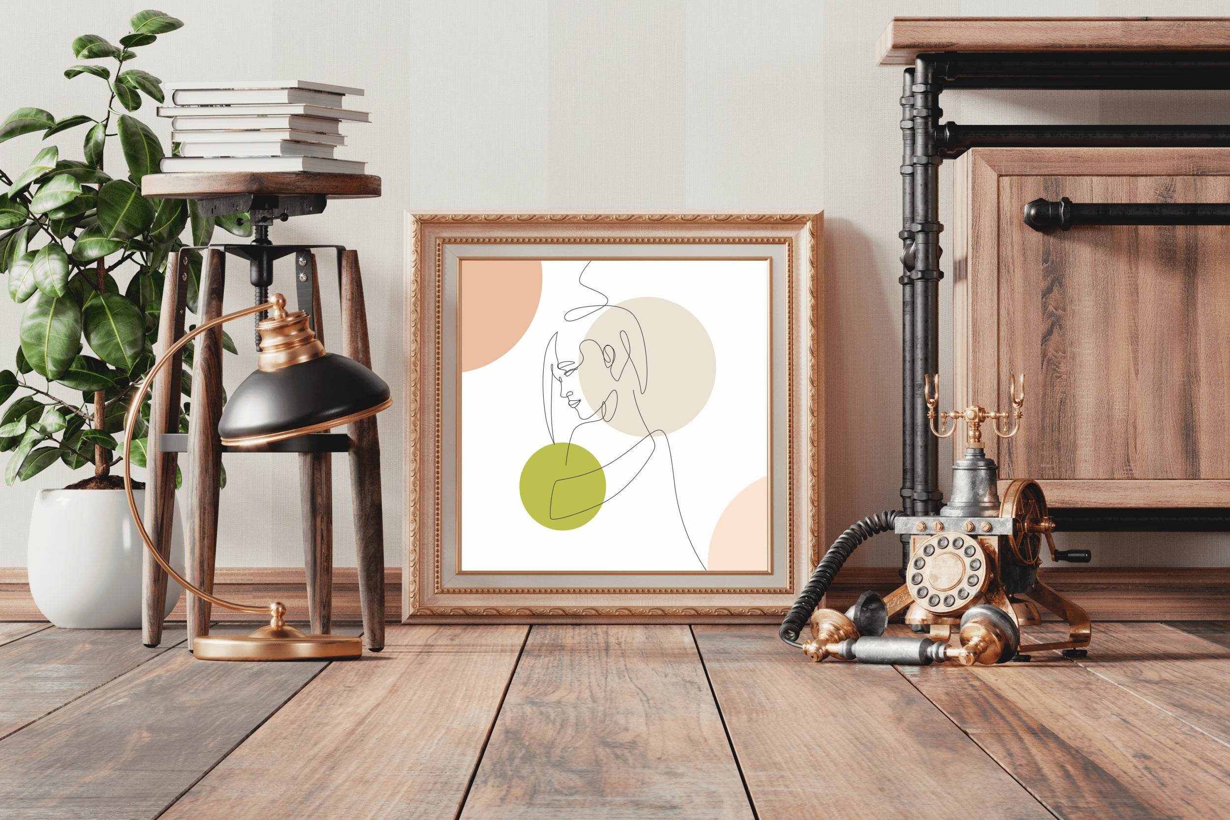 Face Art Wall - beink online art store