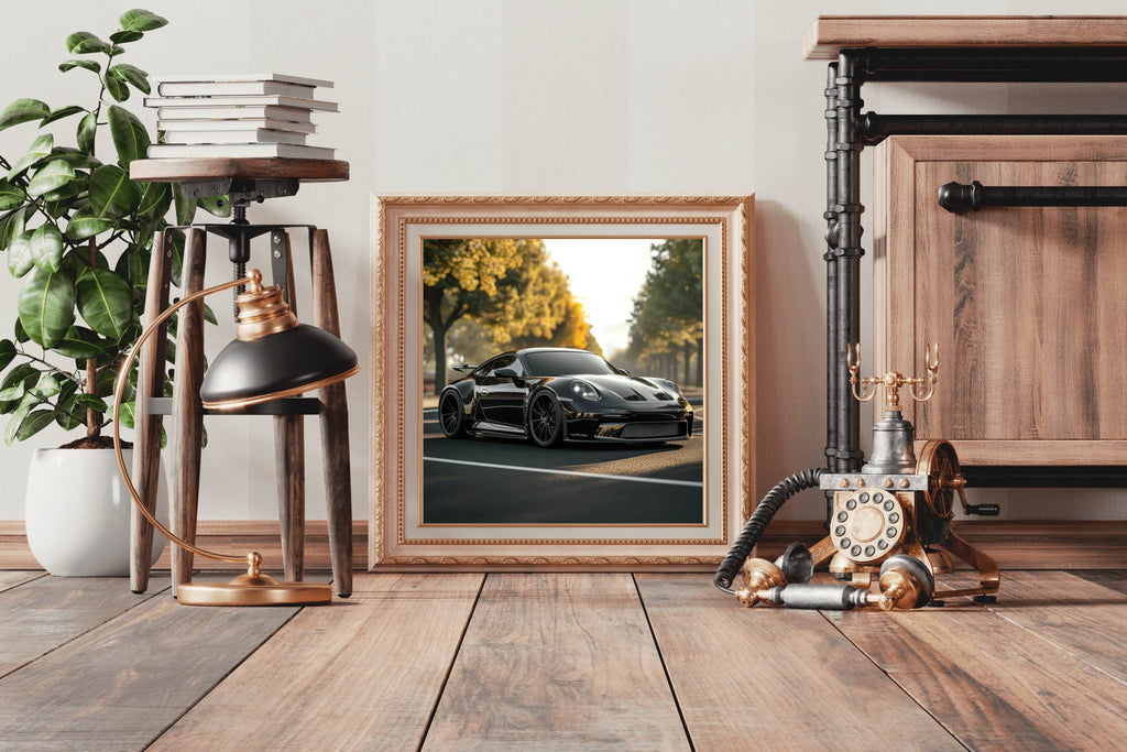 Porsche911 Coupe Wall Art - beink online art store