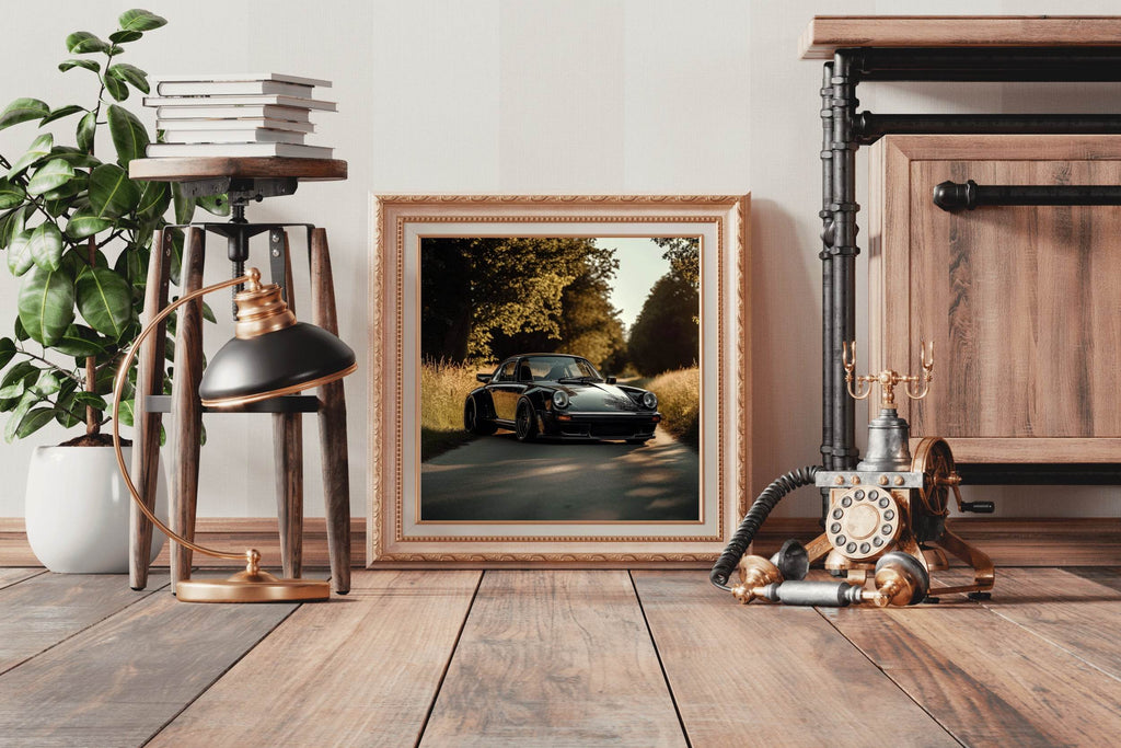 Porsche 911 Minimalist Wall Art - beink online art store