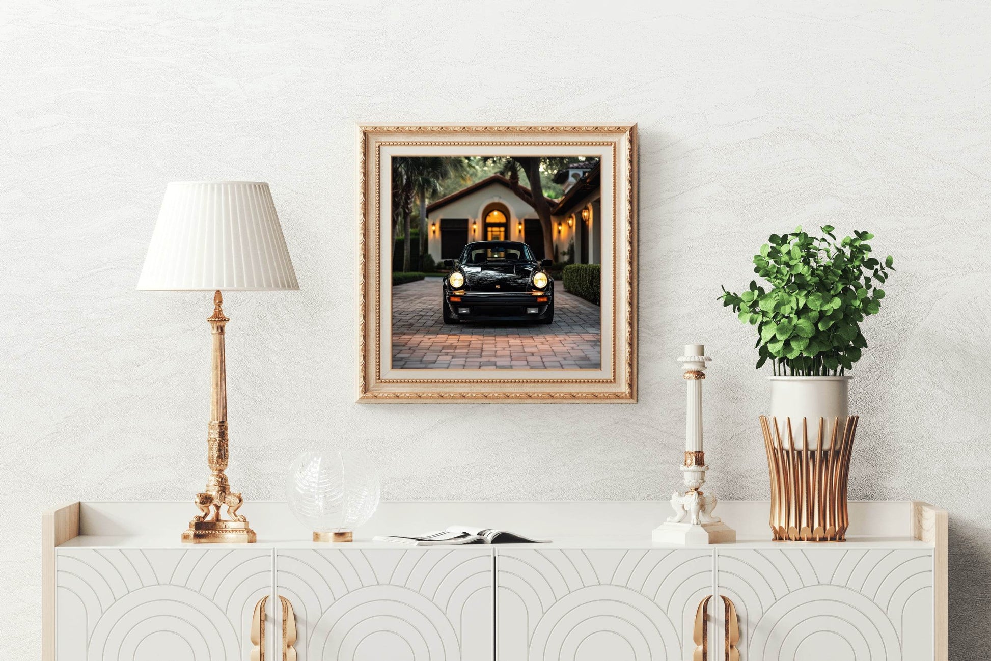 porsche 911 turbo Model 1986 Wall Art - beink online art store